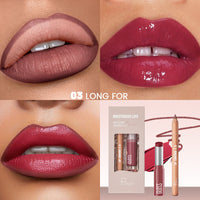 Lip Liner Lipstick Kit Matte Water Light