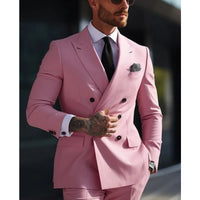 Business British-style Sophisticated Formal Mens Two-piece Suits