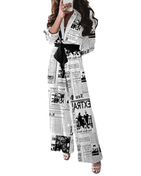 Loose Mid-waist Temperament Commuter Ladies Jumpsuit