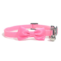 Nylon Bell Bow Pet Tie Collar