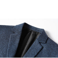 Men's Leisure Suit Middle-aged People's Coat Single Western Jacket