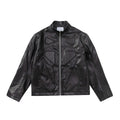 Special-interest Design Stereo Filling Leather Jacket Coat