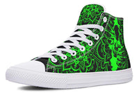 Printed Couple High-top Canvas Shoes