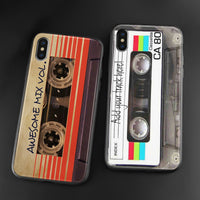 Compatible with Apple , Retro Nostalgic Style Cassette Phone Case