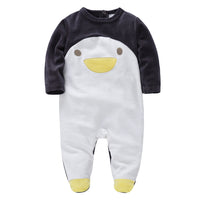 Baby Autumn and Winter Long-sleeved Warm Romper