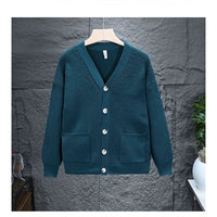 Casual Slightly Mature-Style Knitted Cardigan Sweater Coat