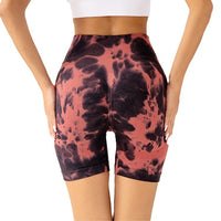 Fashion Women's Yoga Pants Drop Dyed Shorts