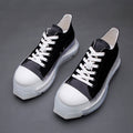 Casual Shoes With Thick Soles And High Height Versatile Lace Up