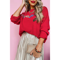Casual All-matching Pullover Crew Neck Sweater Women