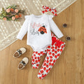Infant Toddler Long Sleeve Bowknot Two-piece Set