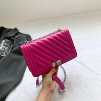 Chain Trend Small Square Bag Casual Minimalist Shoulder Bag
