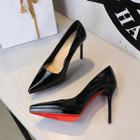 Professional Sexy Stiletto Heel Patent Leather Pumps