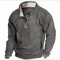 Outdoor Casual Multicolor Stand Collar Long Sleeve Sweater