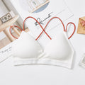 French Triangle Cup Mixed Color Sling Wrapped Chest Japanese