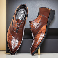 New Casual Shoes Business Formal Men's Leather Shoes