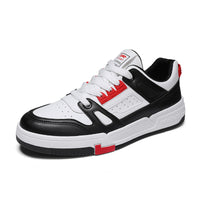 Youth Summer Leather Fashion Colorblocking Casual Shoes