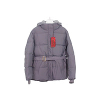 Elegant Hooded Cotton Jacket For Women