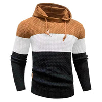 Jacquard Sweatshirt With Long Sleeves And A Hood