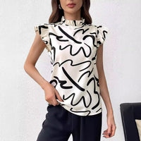 Arrival Printed Fashionable Elegant Womens Top