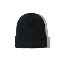 Pure color warm knitted hat