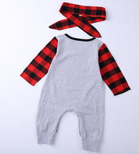 All You Need is Love Romper + Headband 2pc set
