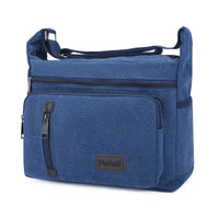 Simple Layered Retro Fashion Men's Messenger Bag