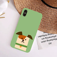 Matcha green cartoon mobile phone case