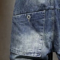 Men's Denim Summer Thin Leisure Ripped Pants