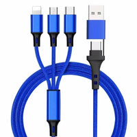 PD 2-in-3 Fast-charging Cable For Phones
