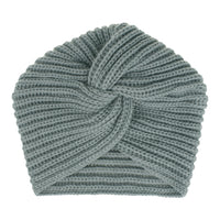 New Winter Knitted Nail Pearl Headscarf Hat Bohemian Knotted Warm Headband