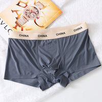 Men's Ice Silk Underwear Cool Thin Summer Boxer