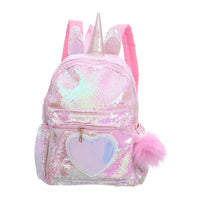 Children's Symphony Hairball Sequin Backpack School Bag