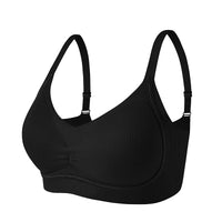 Threaded Ruched Soft Support Bra Underwear