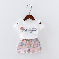 Summer Baby Short-sleeved Kid's Suit