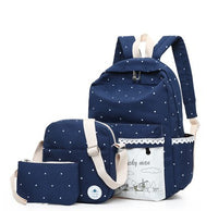School Bag Boys And Girls Travel Five-Piece Backpack