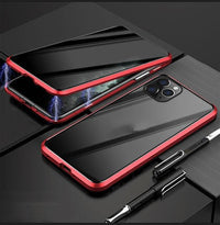 Phone Case Magnetic Double-sided Peep-proof