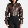 Women's High-end Affordable Luxury Short Fishbone Coat