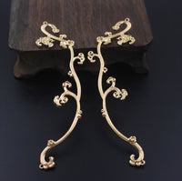 Cast Copper Spray Wreath Pendant