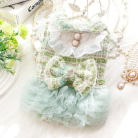 Lace Dress Clothes For Small Dogs