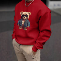 Fashionable 3D Digital Print Hoodless Sweatshirt For Teenagers Unisex