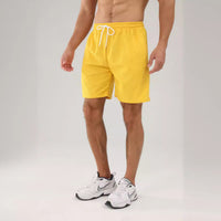 Men's Summer Pure Color Tied Sports Pants