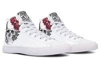 Printed Couple High Top Canvas Shoes