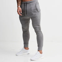 Muscle Age Brothers Autumn And Winter New Color Matching Sports Fitness Trousers Men'S Running Training Suit