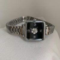 ZUORAN Camellia Steel Chain Square Niche High-grade Elegant Women's Watch