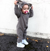 Fashion Infant Bunny Ears Cute Onesie