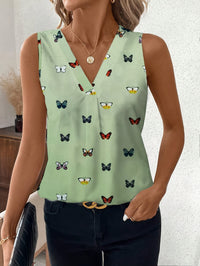 Women's Versatile Minimalist Printed Vest