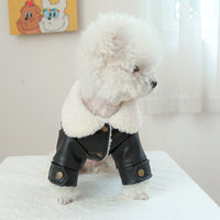 Pet Clothes Fleece Lined Padded Warm Keeping