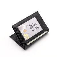 Short Genuine Leather Men's And Women's Wallet Vertical Multi Card