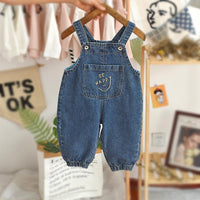 Boys And Girls Pants Thin Net Red Children's Overalls