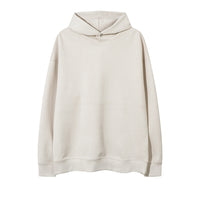 Hooded Sweater Loose All-matching Solid Color Men